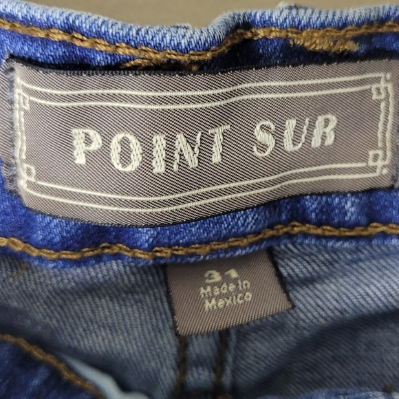 Point Sur J.Crew Wide Leg Cropped Jeans Women’s 31 Polished Effortless Denim - Picture 7 of 10